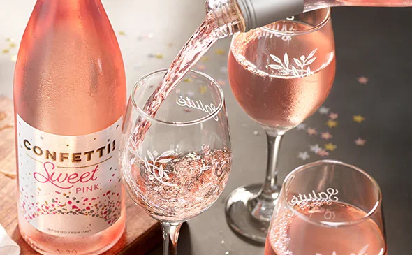 Sweet Pink Moscato Blend Confetti